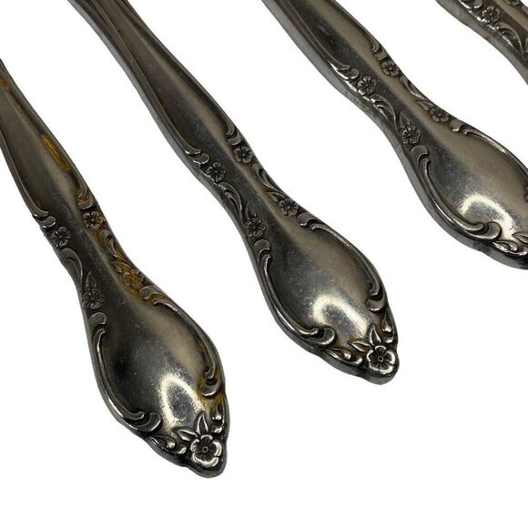 Vintage Imperial NORMANDY Stainless Flatware Knives 5 Pieces - Picture 4 of 5